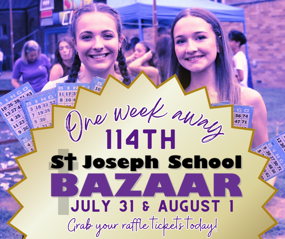 SJS Bazaar is one week away!