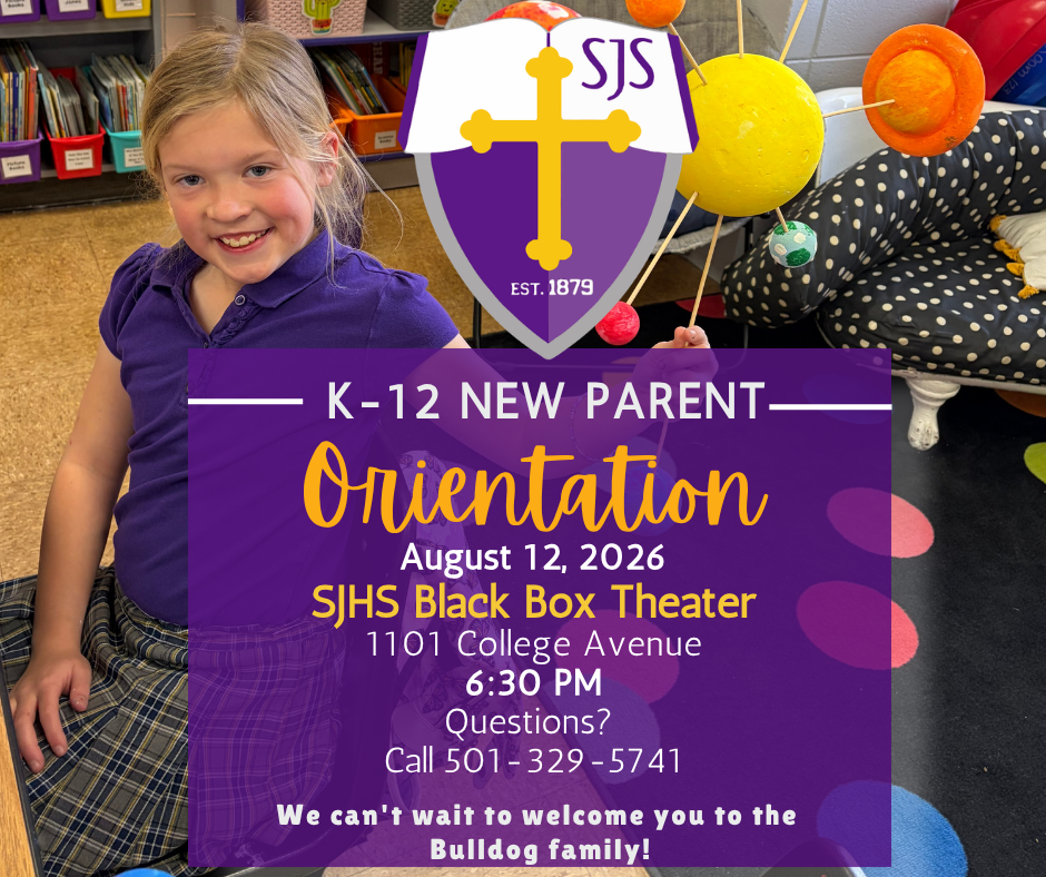 New Parent Orientation 8/12/2026