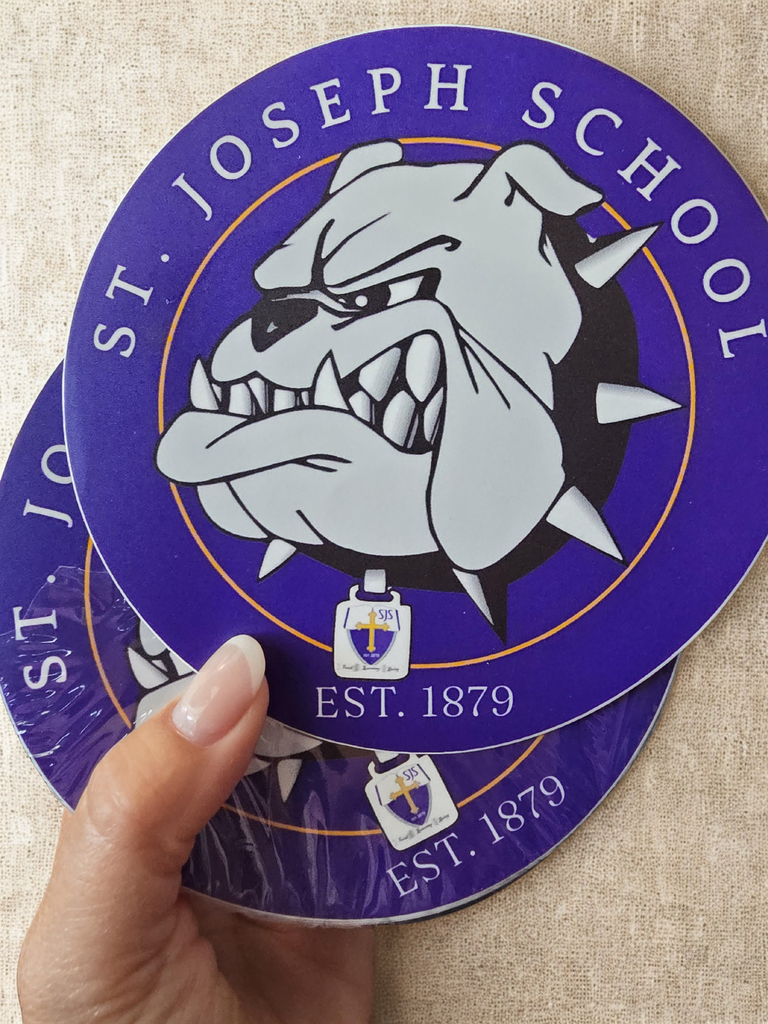 Bulldog Car Sticker