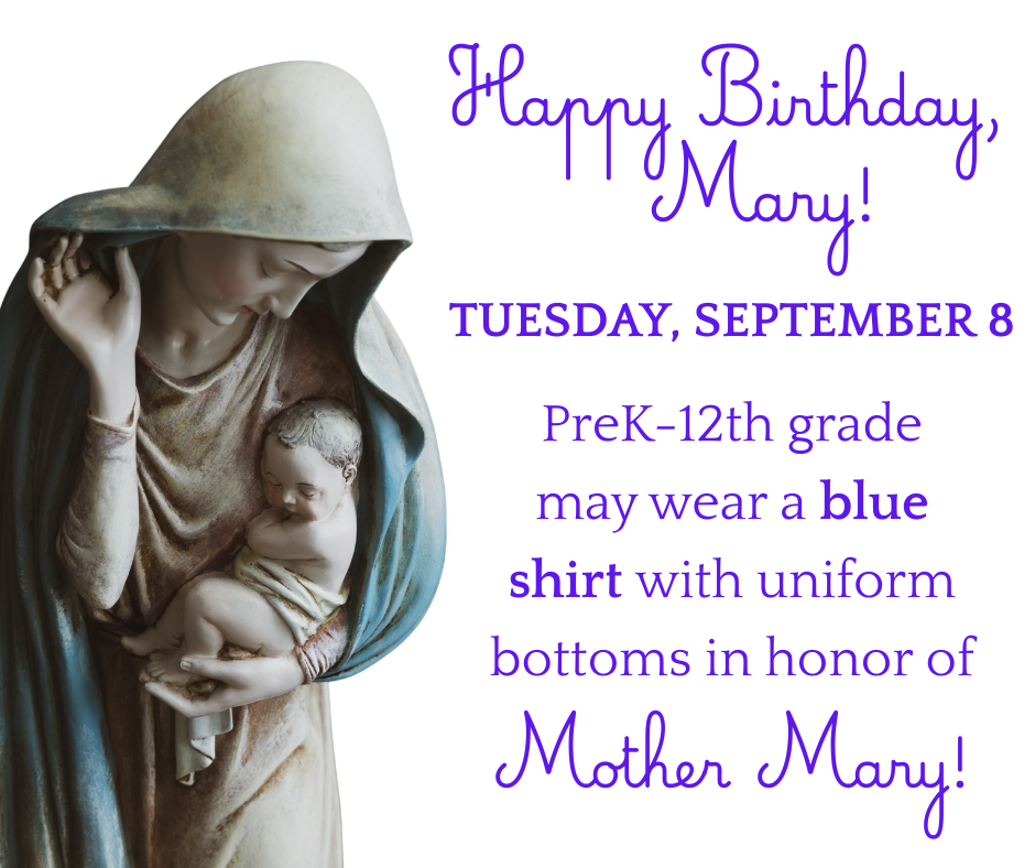 Mother Mary's Birthday