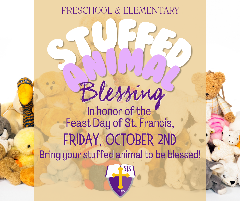 Elem. Stuffed Animal Blessing