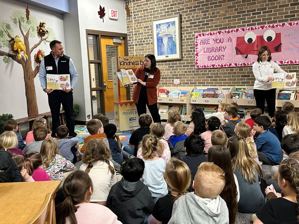 Book reading at South Elementary