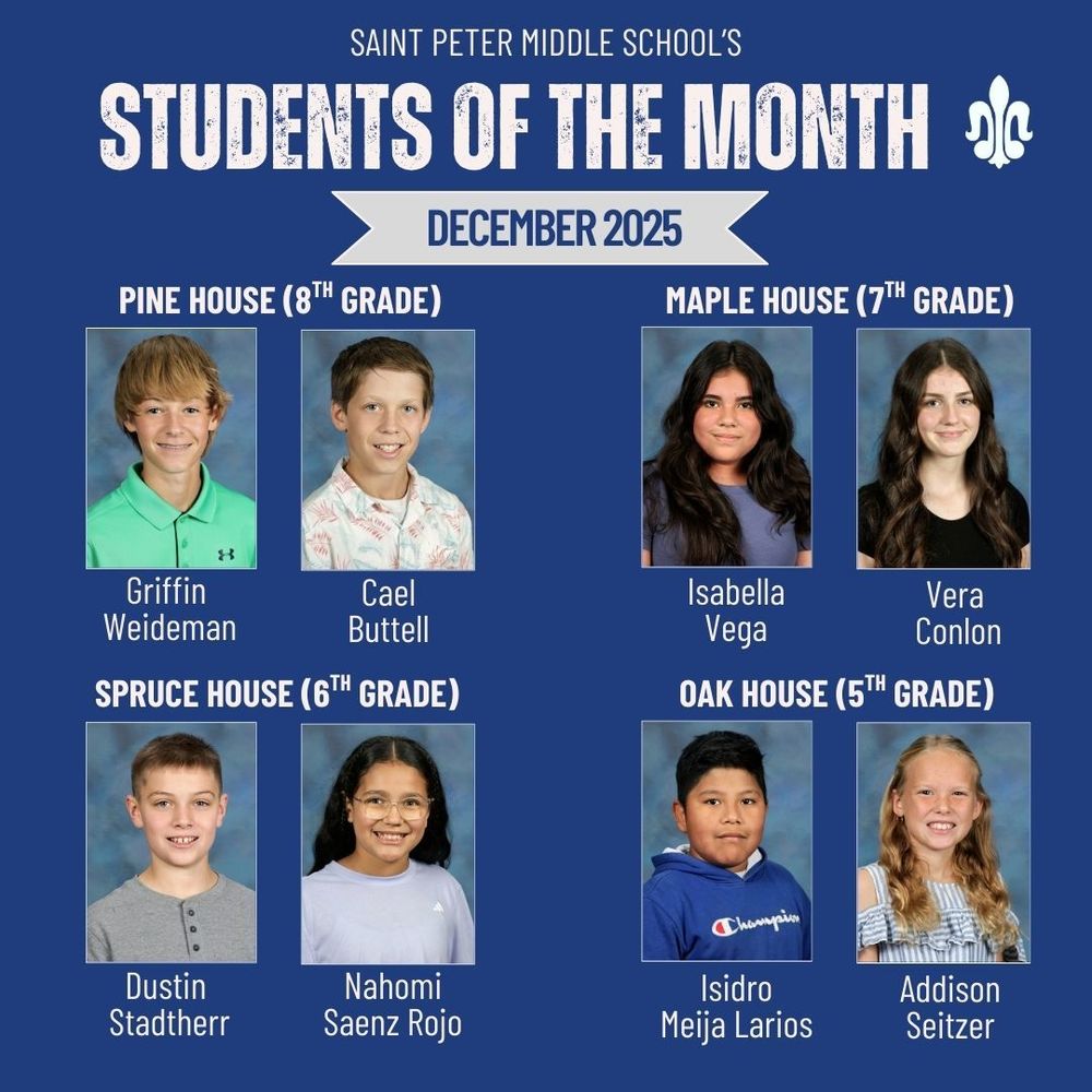 SPMS Students of the Month (Dec. 2025)