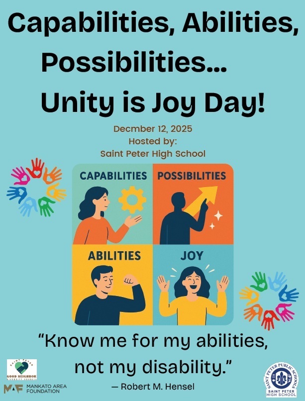 Unity is Joy Day poster