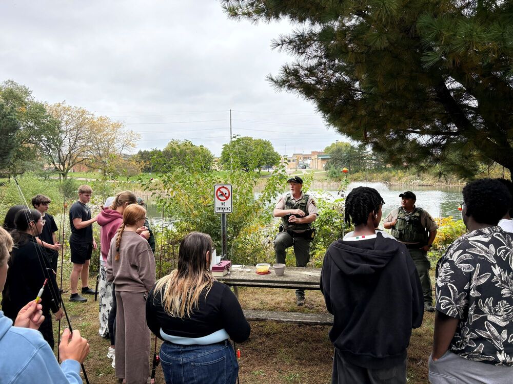 SPHS Outdoor Recreation class at Mill Pond Park
