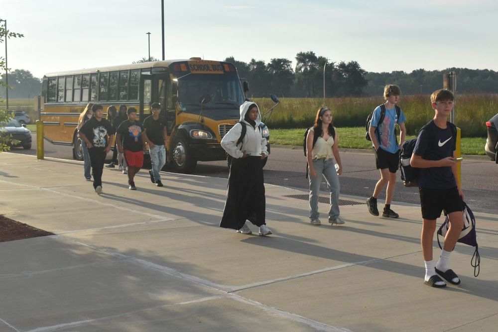 SPHS first day of school