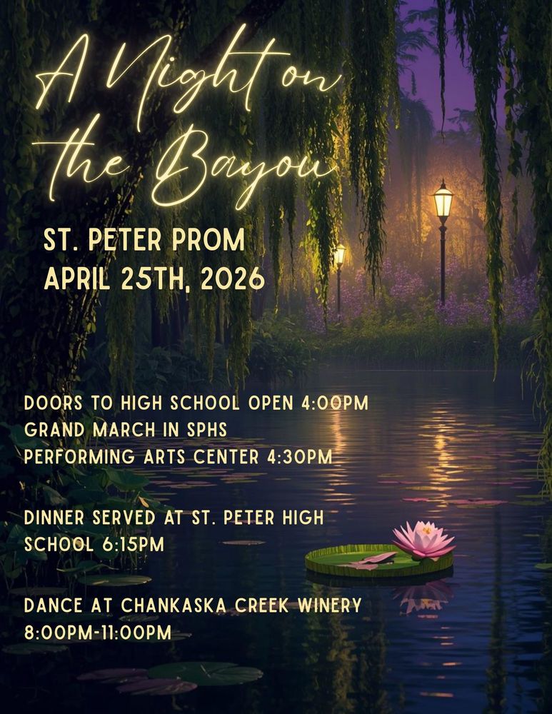 SPHS Prom & Grand March poster