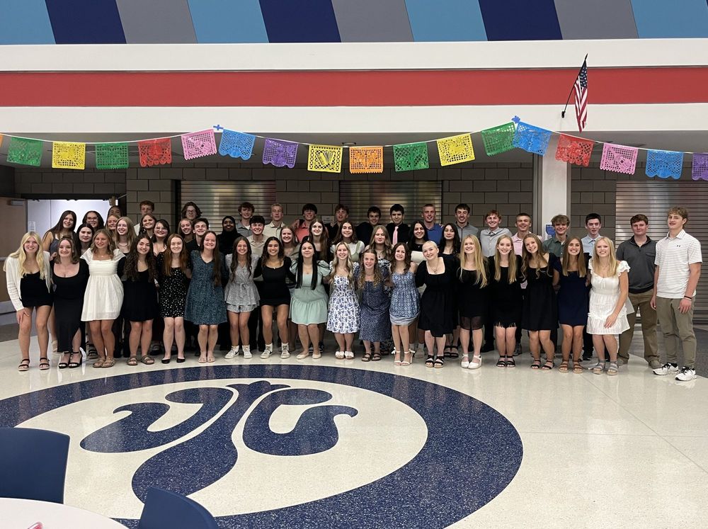 SPHS National Honor Society new inductees (Fall 2025)