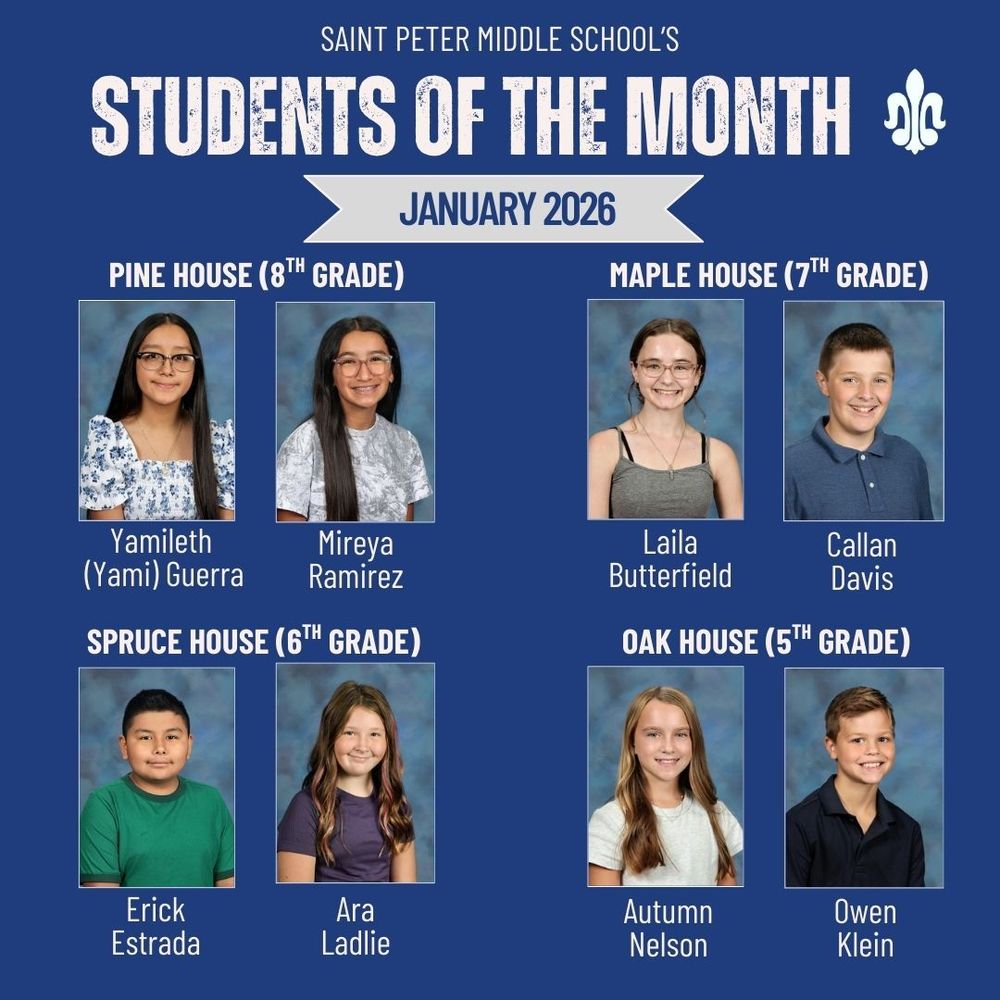 SPMS Students of the Month