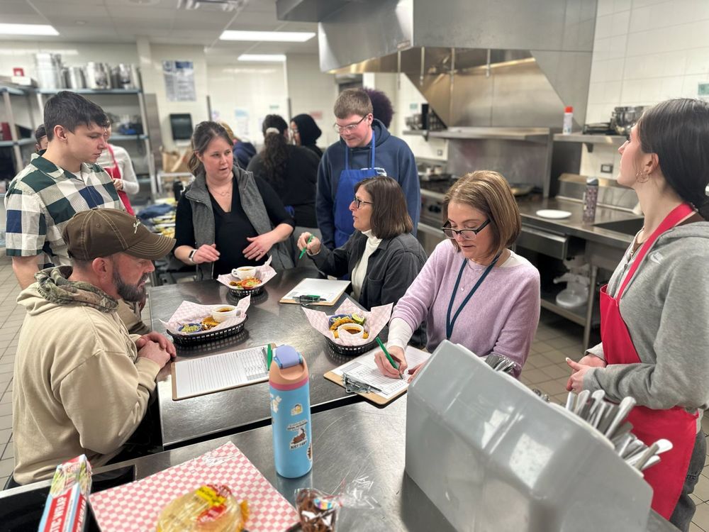 SPHS Culinary Arts taco competition judging