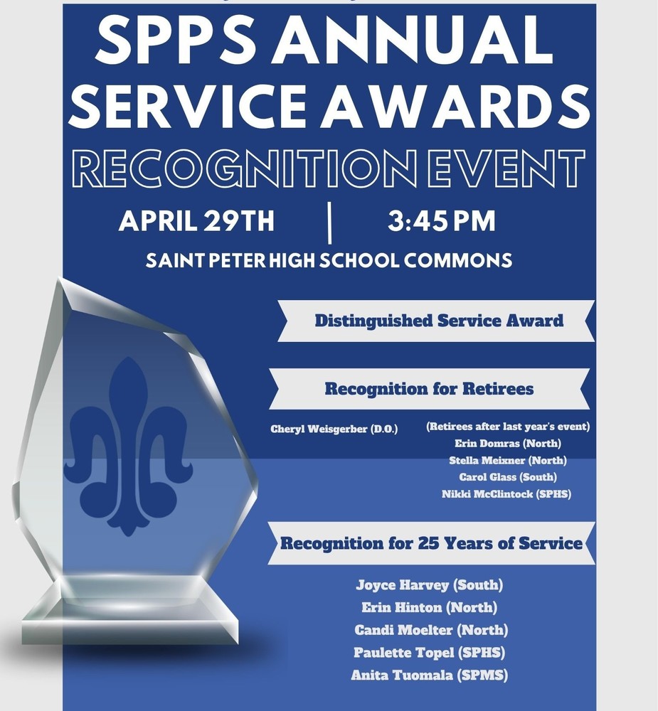SPPS Staff Recognition event poster