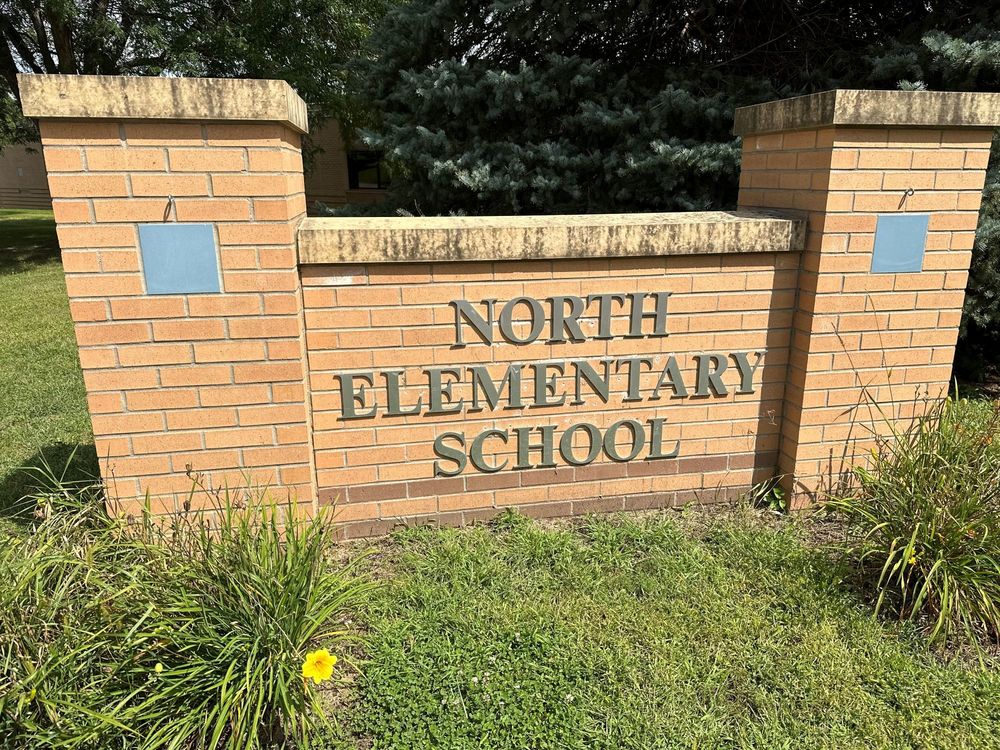 North Elementary sign