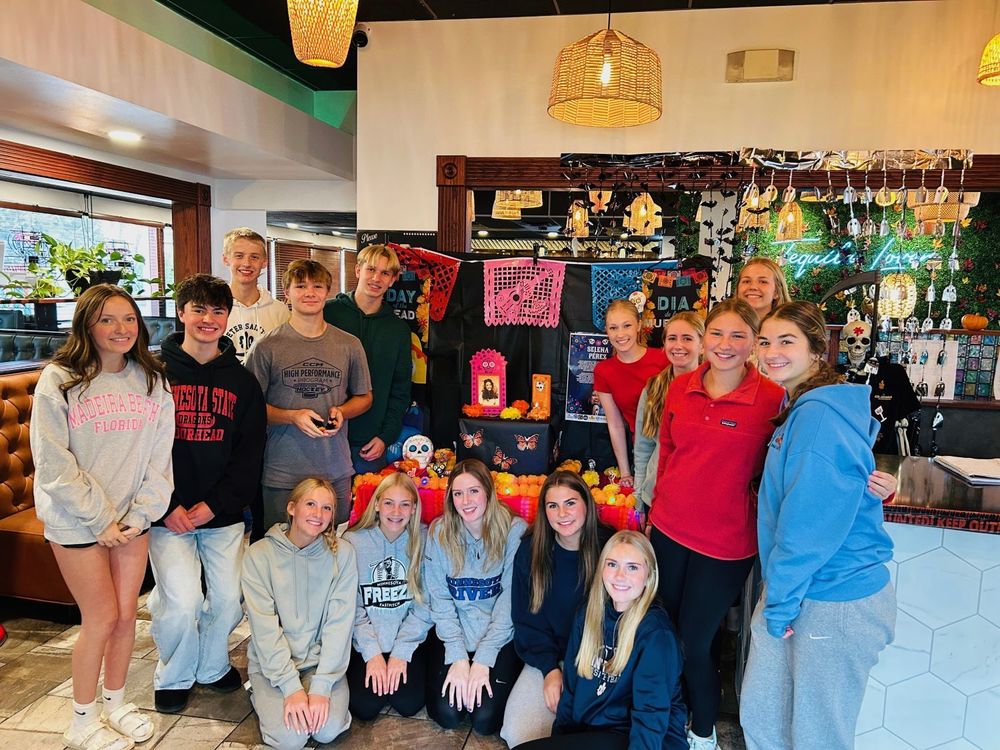 SPHS Spanish students - Day of the Dead altars