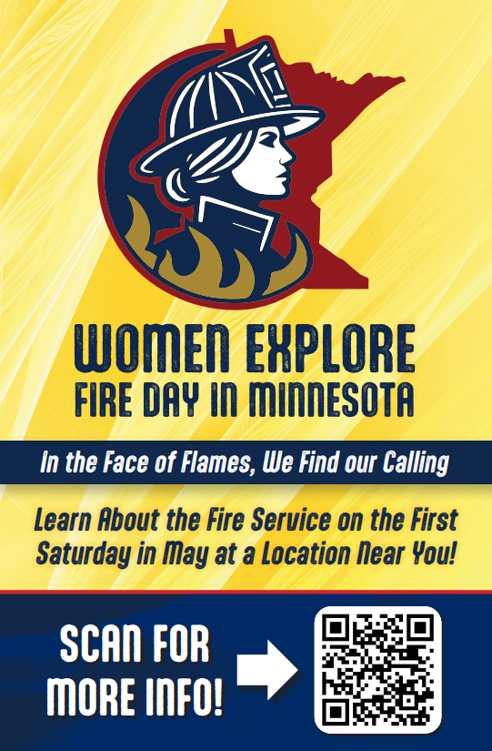 Women Explore Fire Day in Minnesota poster