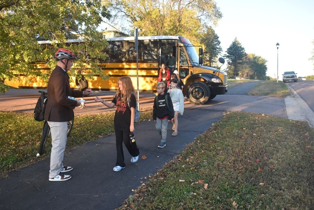 North Bike & Walk to School event