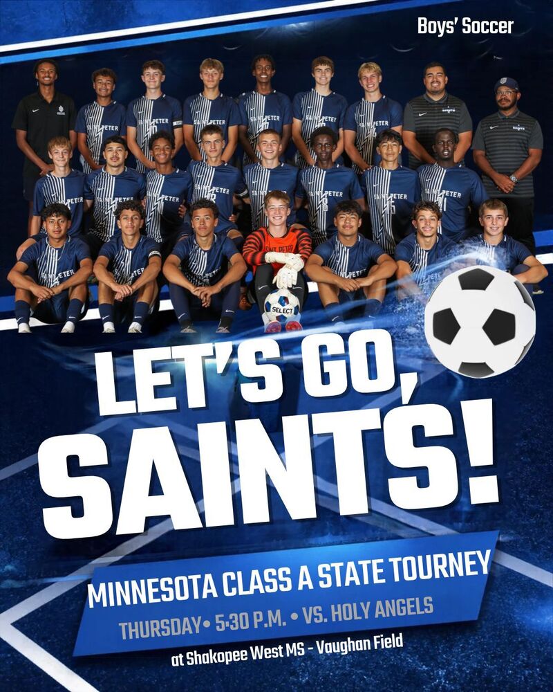 State boys soccer graphic