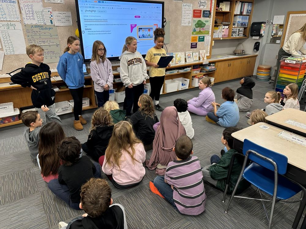 North's Kindness Crew teaching about perseverance