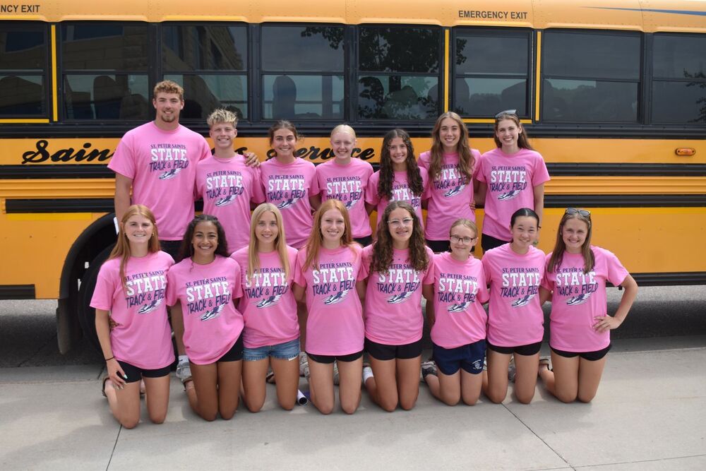 Saints' state track & field qualifiers