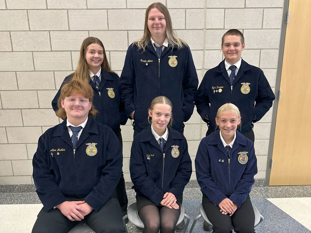 SPHS FFA officers for 2025-26