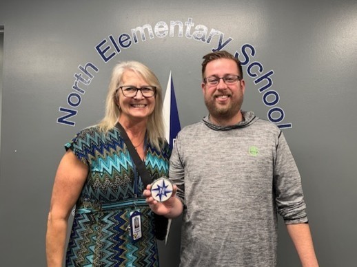 North medallion hunt winners - Mrs. Guappone & Mr. Hassing