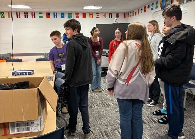 SPHS 9th graders at Career Navigator