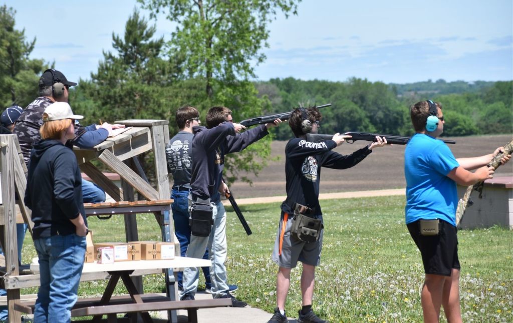 St. Peter Trap Team action shots