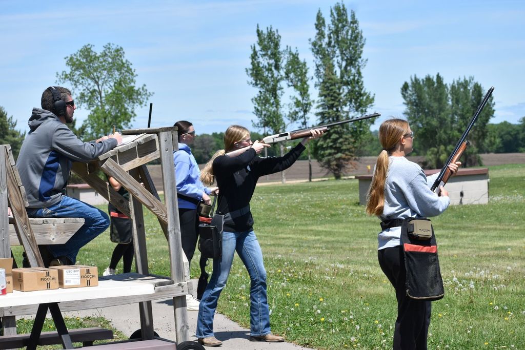 St. Peter Trap Team action shots