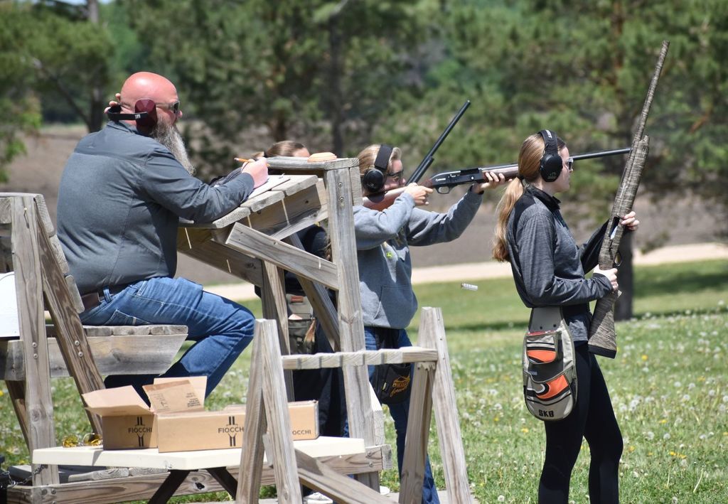St. Peter Trap Team action shots