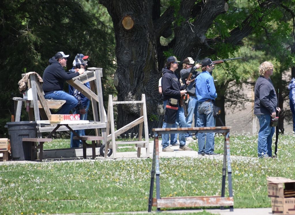 St. Peter Trap Team action shots