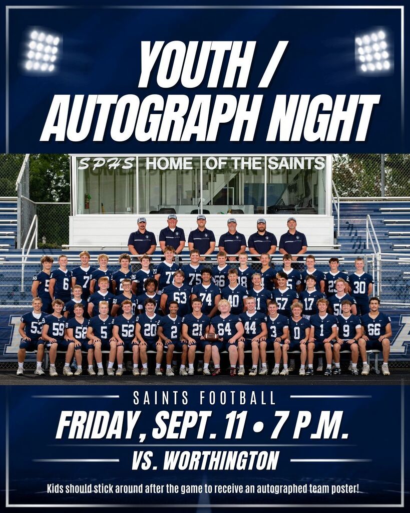 Saints Youth Football Night