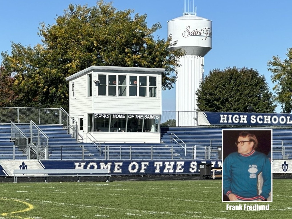 Press box dedication