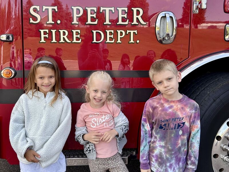 Firefighters visit South Elementary
