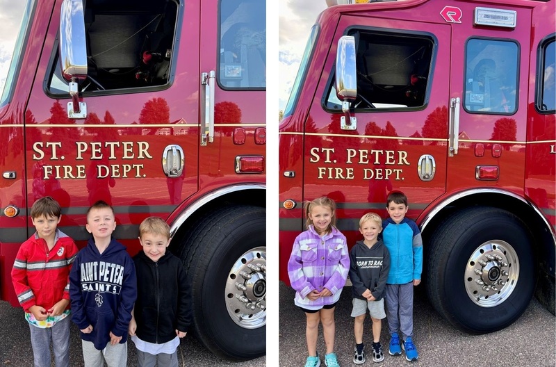 Firefighters visit South Elementary