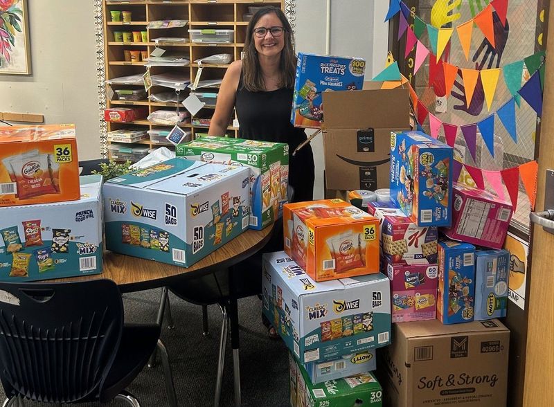 Elks donation to South