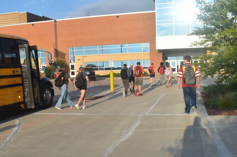 SPHS first day of class