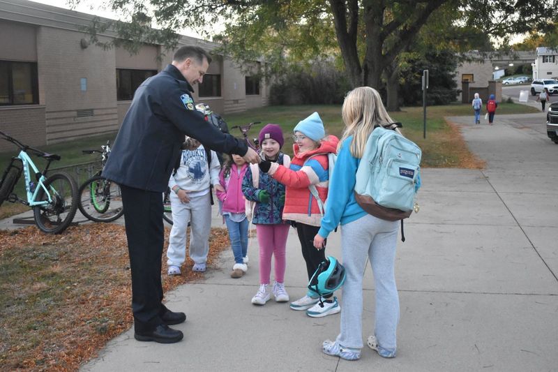 Bike, Walk & Roll to School Day at North