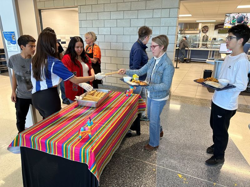 Hispanic Heritage Month meal at SPHS