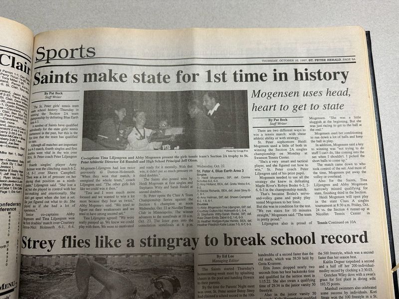 State tennis pics from 1997