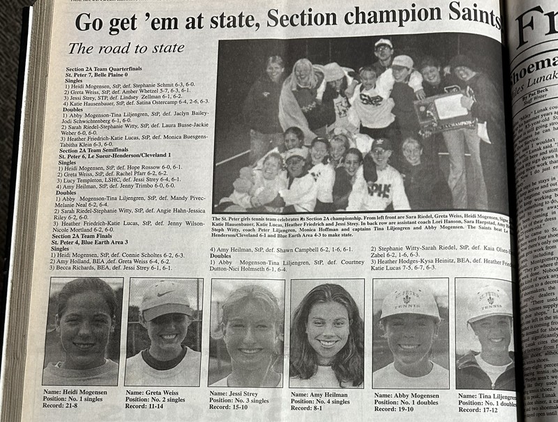 State tennis pics from 1997