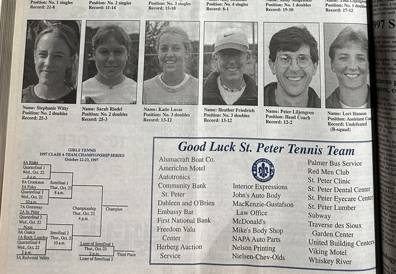 State tennis pics from 1997