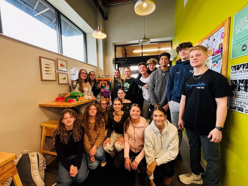 SPHS Spanish Students - Day of the Dead exhibits