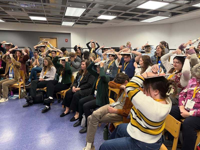 SPHS Choir members at ACDA fall conference