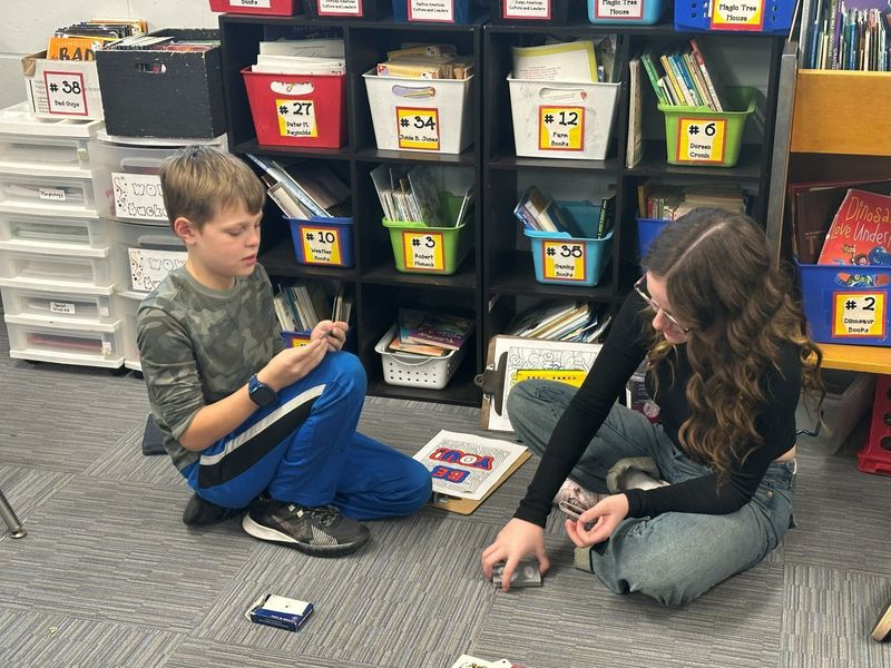 North students meet their SPHS penpals