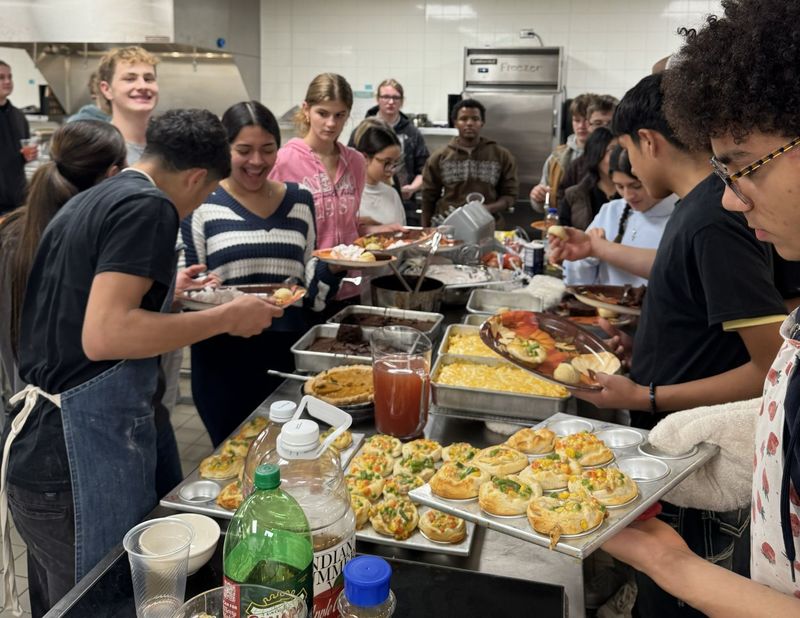 Mrs. Javens Intro to Culinary feast