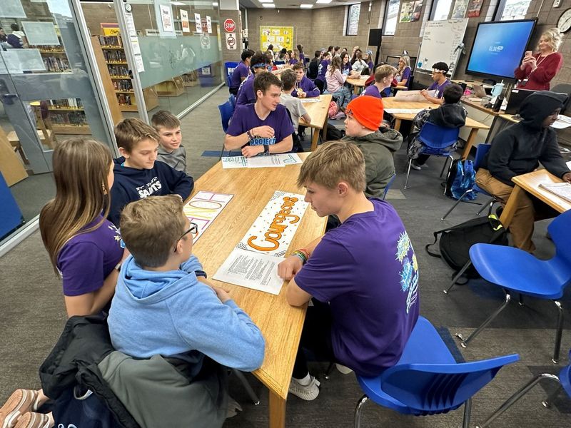 P4T with sixth graders