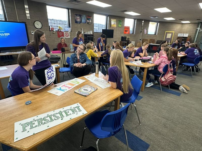 P4T with sixth graders