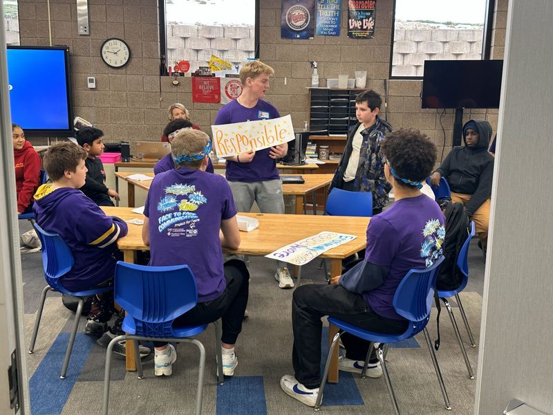 P4T with sixth graders