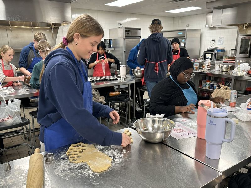 SPHS Baking & Pastries students host their annual bake sale