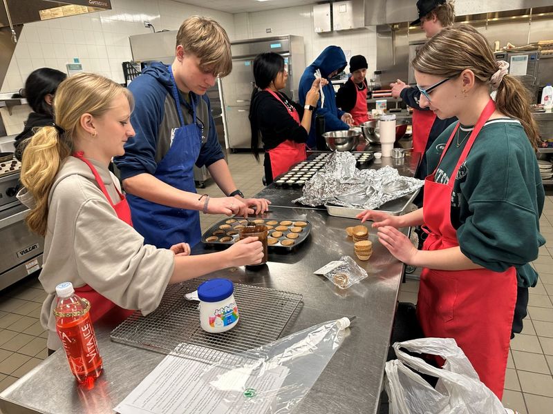 SPHS Baking & Pastries students host their annual bake sale