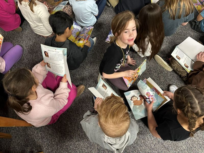 South Elementary book reading